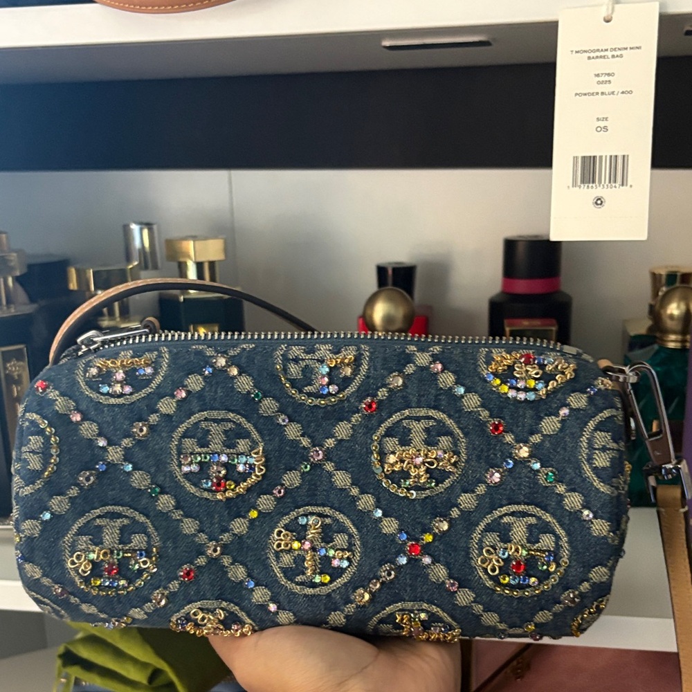 Tory Burch denim bag